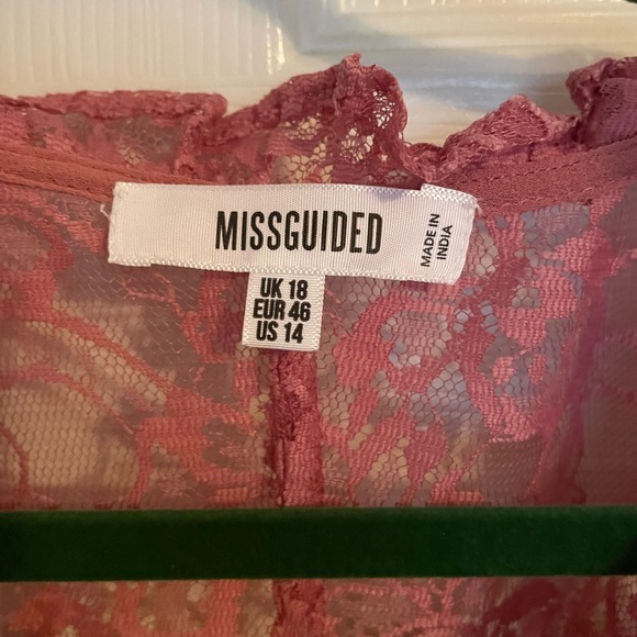 Missguided Lace/Sheer Dress - Picture 4 of 4